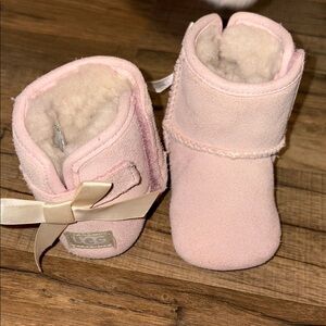 UGG Soft Pink Infant Booties